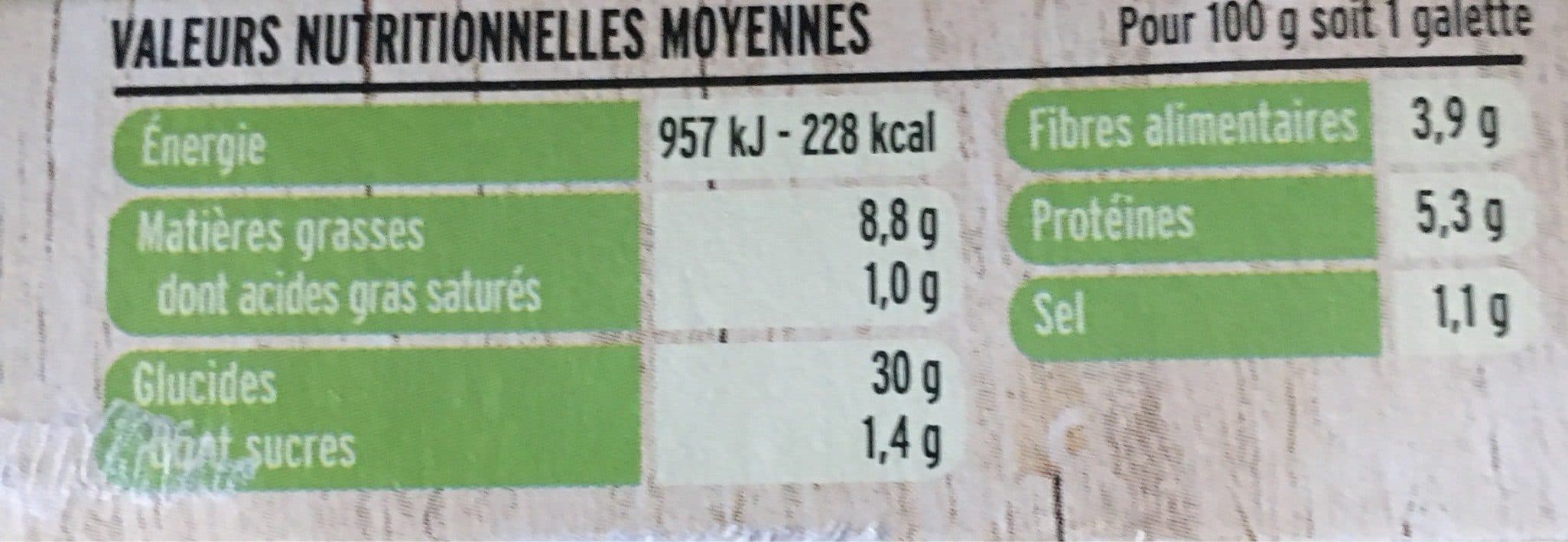 Céréal Grill vegetal galettes gourmandes à l'espagnole packshot