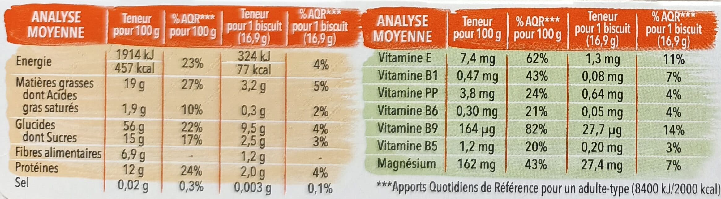 Gerblé Biscuits Soja Figue packshot