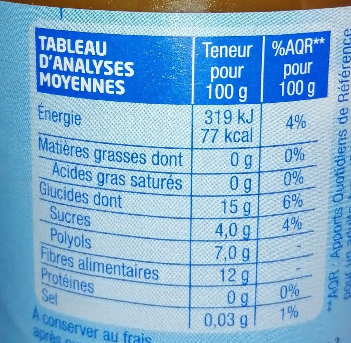 Gerblé Gerblé - No Sugar Added Apricot Jam, 320g (11.3oz) packshot