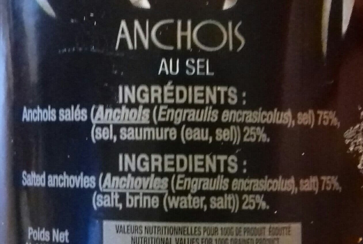 La Monegasque 130G Verrine Anchois Sel Vanelli packshot