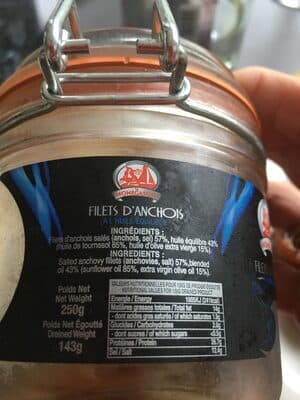 La Monegasque Filet Danchois A Lhuile packshot