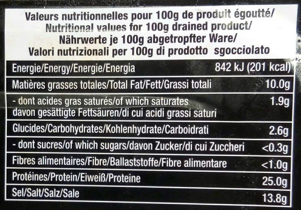 La Monégasque Filets d'anchois à l'huile d'olive packshot