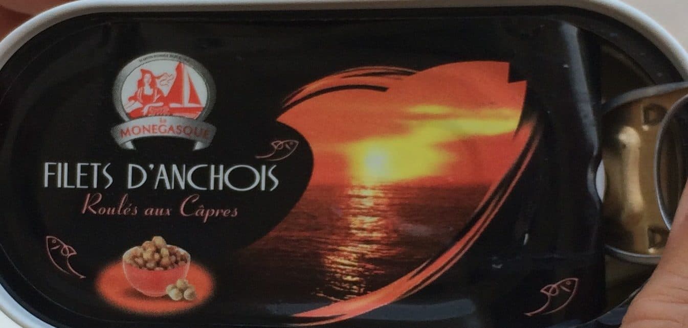 Le Monegasque F.anchois Rl.ho 50G.Moneg, packshot
