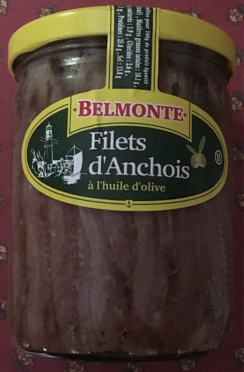 Belmonte Filet d'anchois packshot
