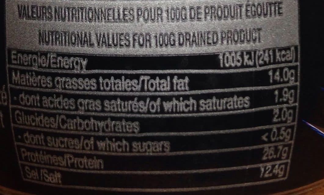 La Monégasque Filets d anchois packshot