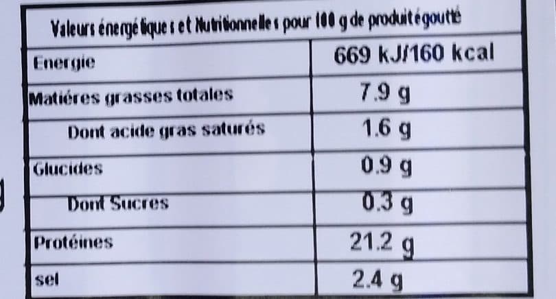 La Monégasque Anchois marinés à l'huile de tournesol packshot