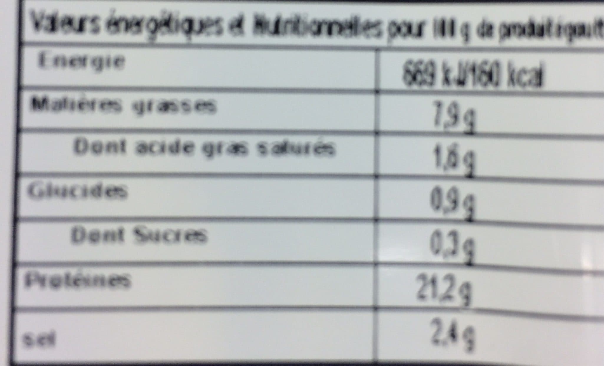 Fan De Bagbecue Filet d anchois marinés nature packshot