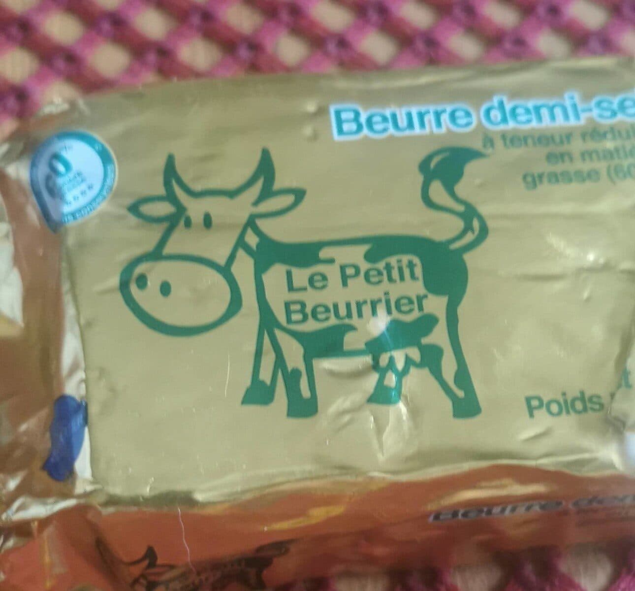 LE PETIT BEURRIER Beurre demi-sel packshot