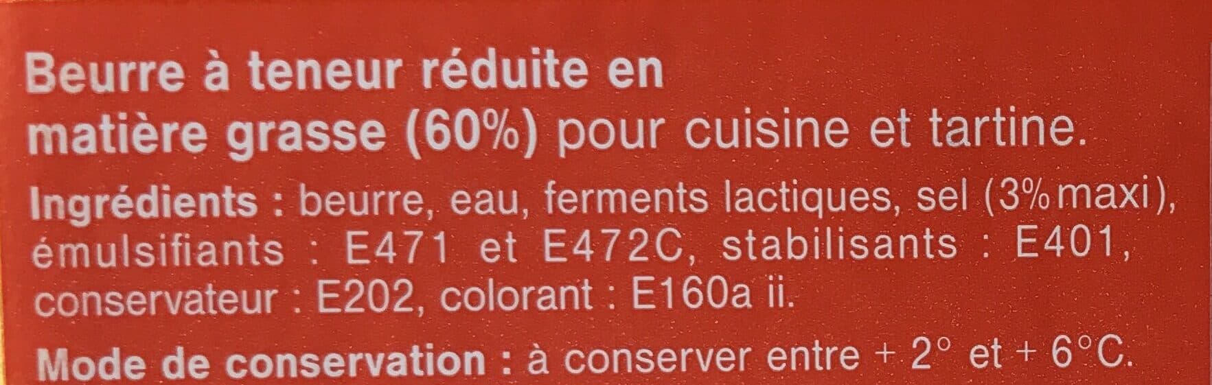 LE PETIT BEURRIER Beurre demi-sel packshot