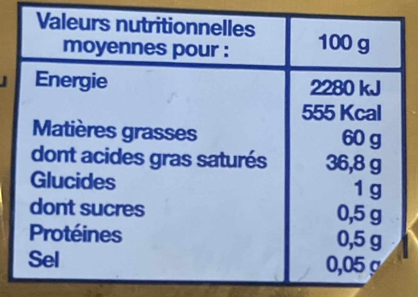 La Payse Beurre doux packshot