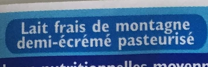 Candia GrandLait, Lait frais de montagne packshot