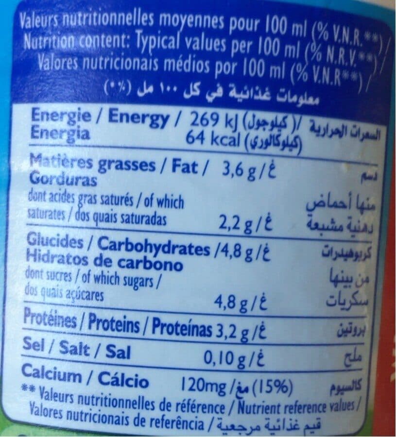 Candia Lait Entier 1 Litre packshot
