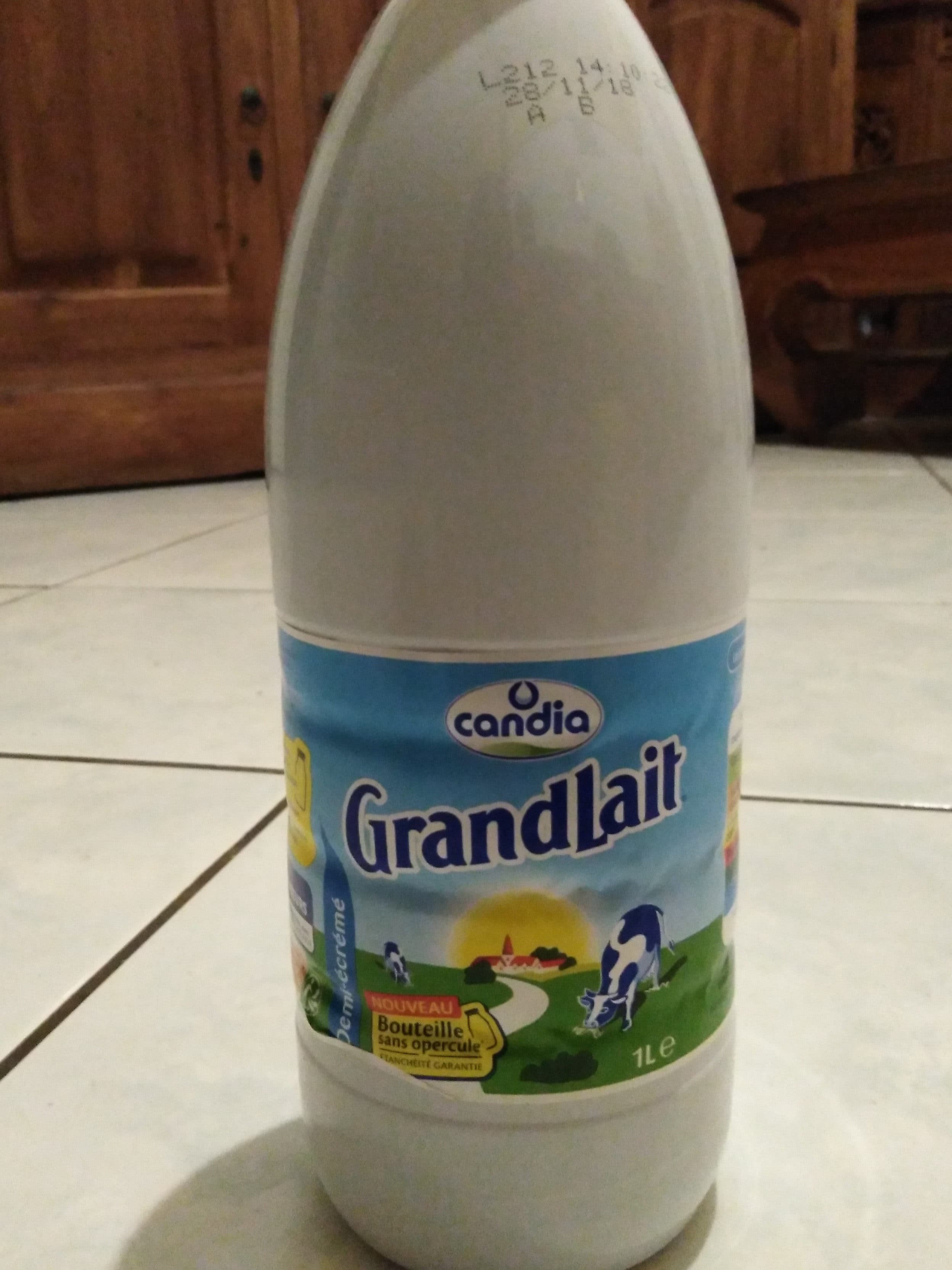 Candia Lait candia demi ecreme packshot