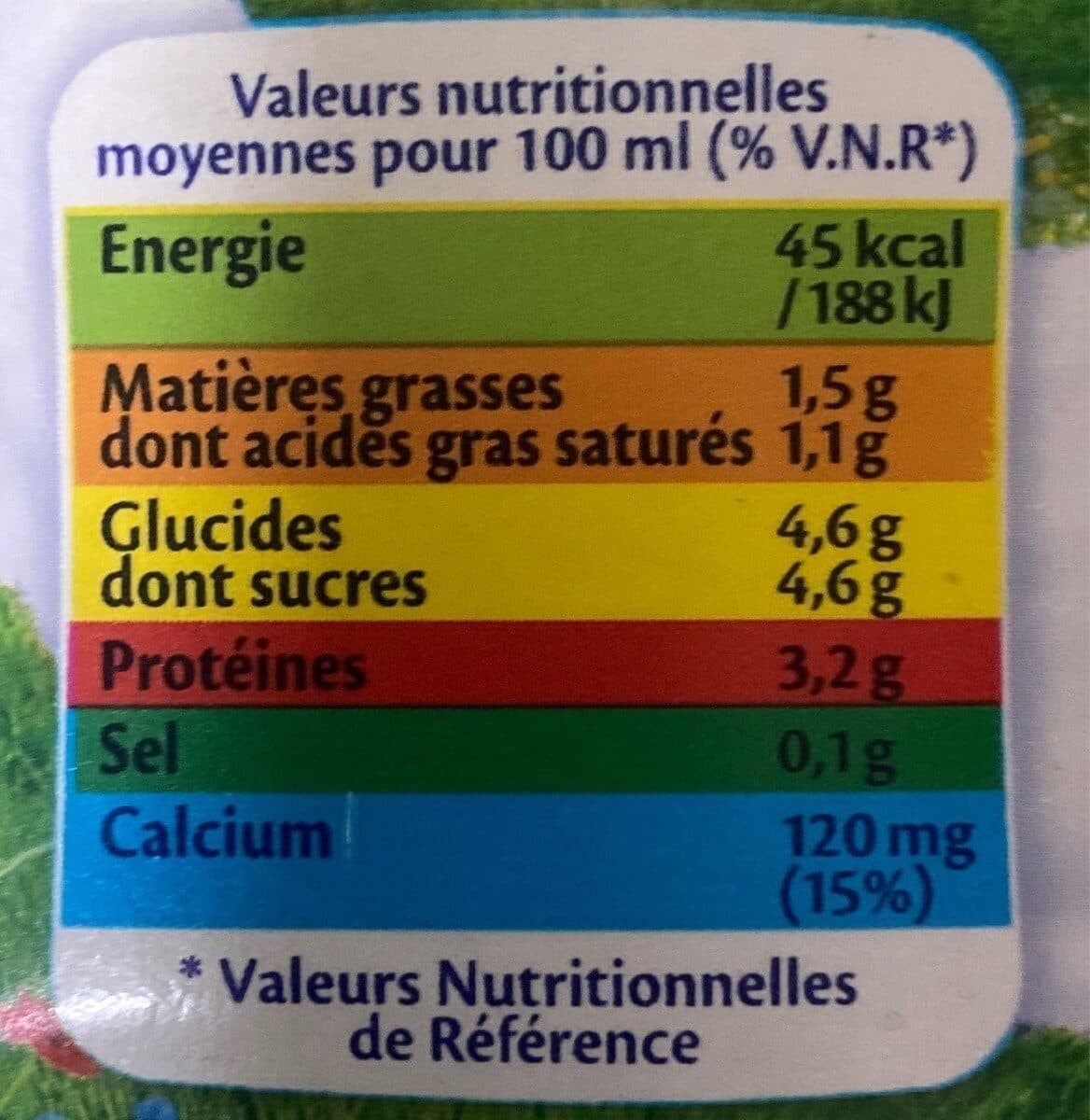 Candia Lait demi-ecreme brick 1L packshot