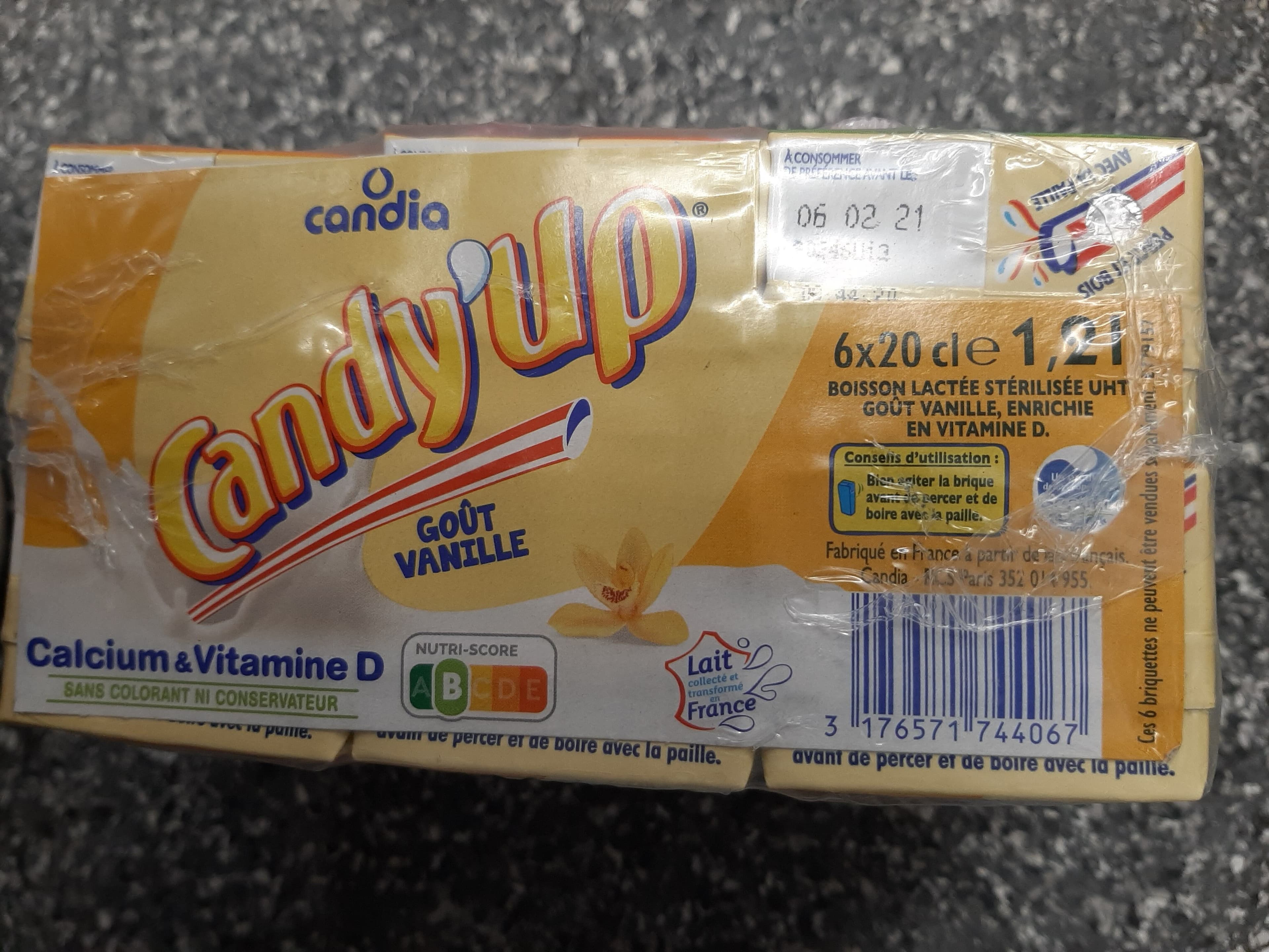 Candia Candy Up Gout Vanille packshot