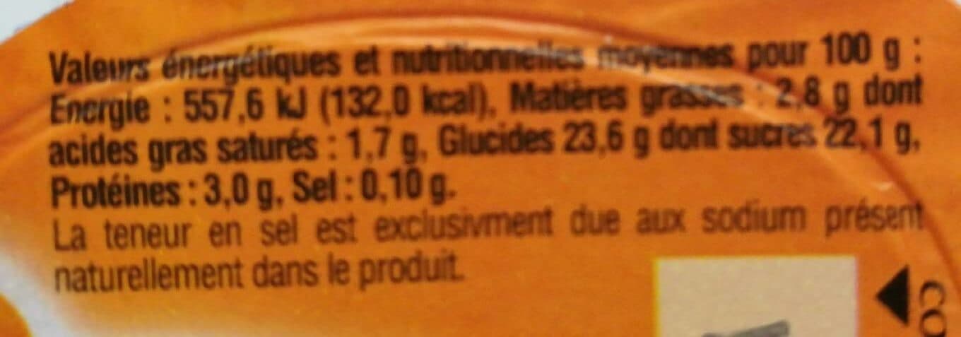Yoplait ile au caramel ×4 packshot