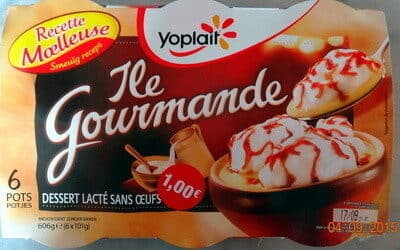 Yoplait Ile Gourmande (6 Pots) packshot