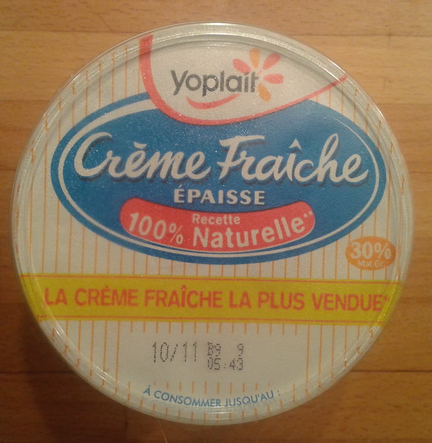 Yoplait Crème Fraîche Épaisse (30 % MG) packshot
