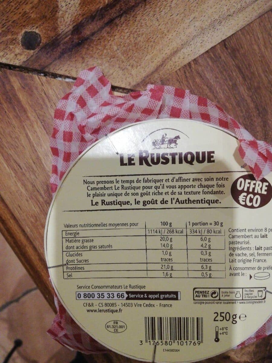 CF&R Le Rustique Camembert 250g Offre éco packshot