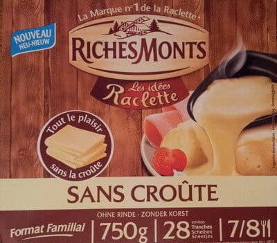 RichesMonts Raclette sans croûte packshot
