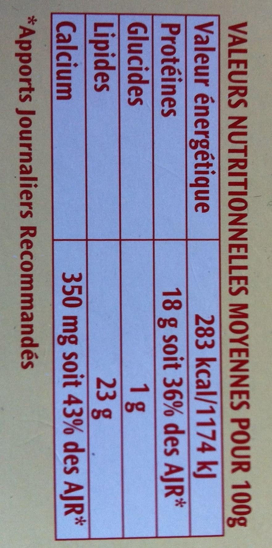 Coeur de Lion Coulommiers (23% MG) packshot