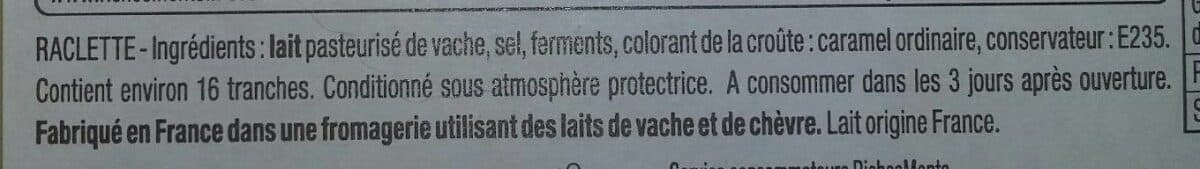 RichesMonts La Raclette de Caractère packshot