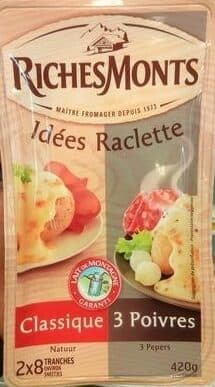 CF&R Duo raclette (3 poivres et classique) packshot