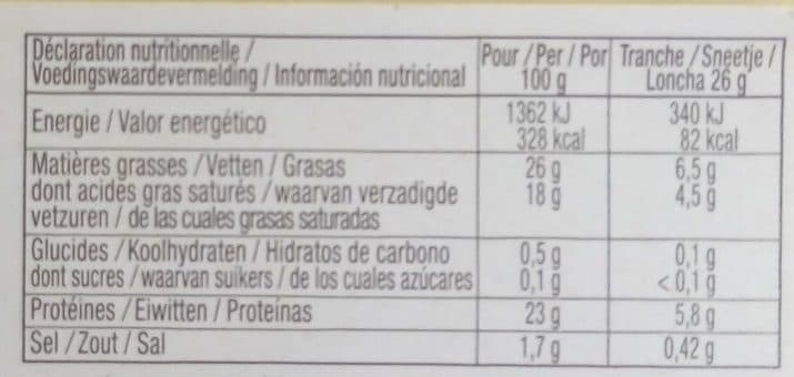 Richesmonts La Raclette sans croûte (+10 % gratuit) packshot