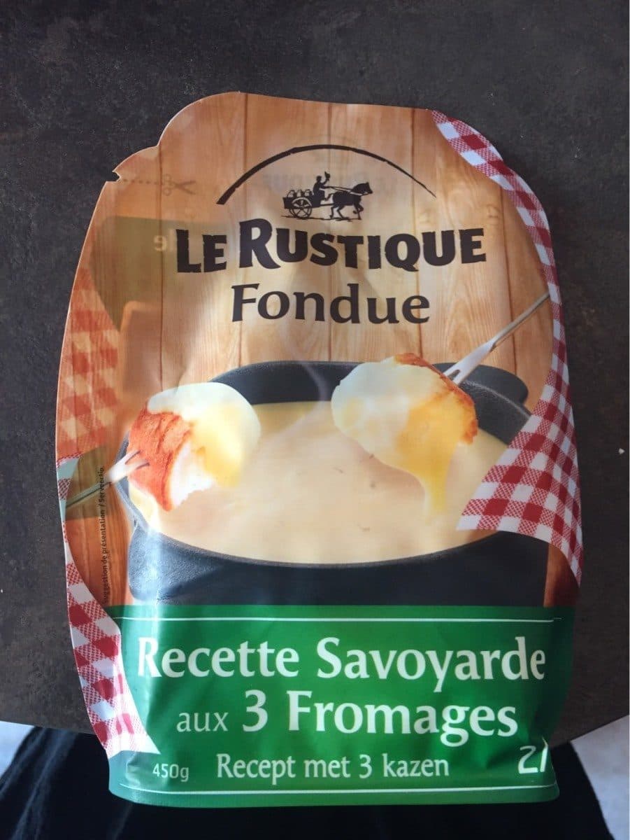 CF&R Fondue - rectte savoyarde aux 3 fromages packshot