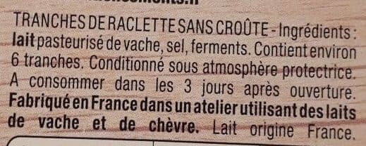 CF&R La raclette spéciale croque sans croûte packshot
