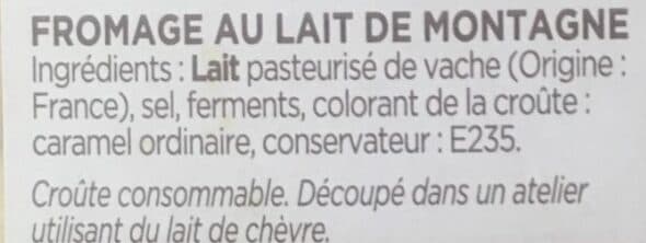 RichesMonts Les tranches de Tomme au lait de Montagne packshot