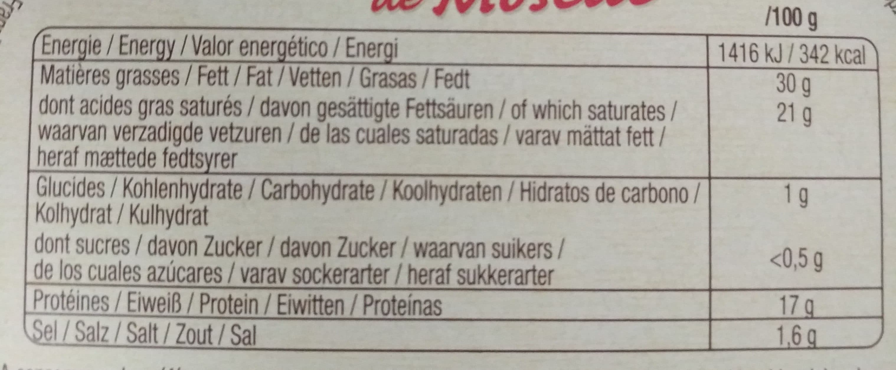 CF&R Crémerin de Moselle (30 % MG) packshot