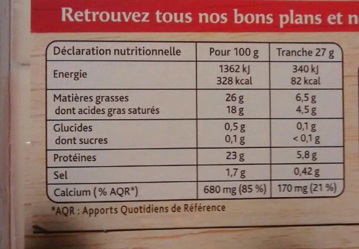 Richesmonts Richesmonts Raclette Tranchée 850g +100g Gratuits packshot