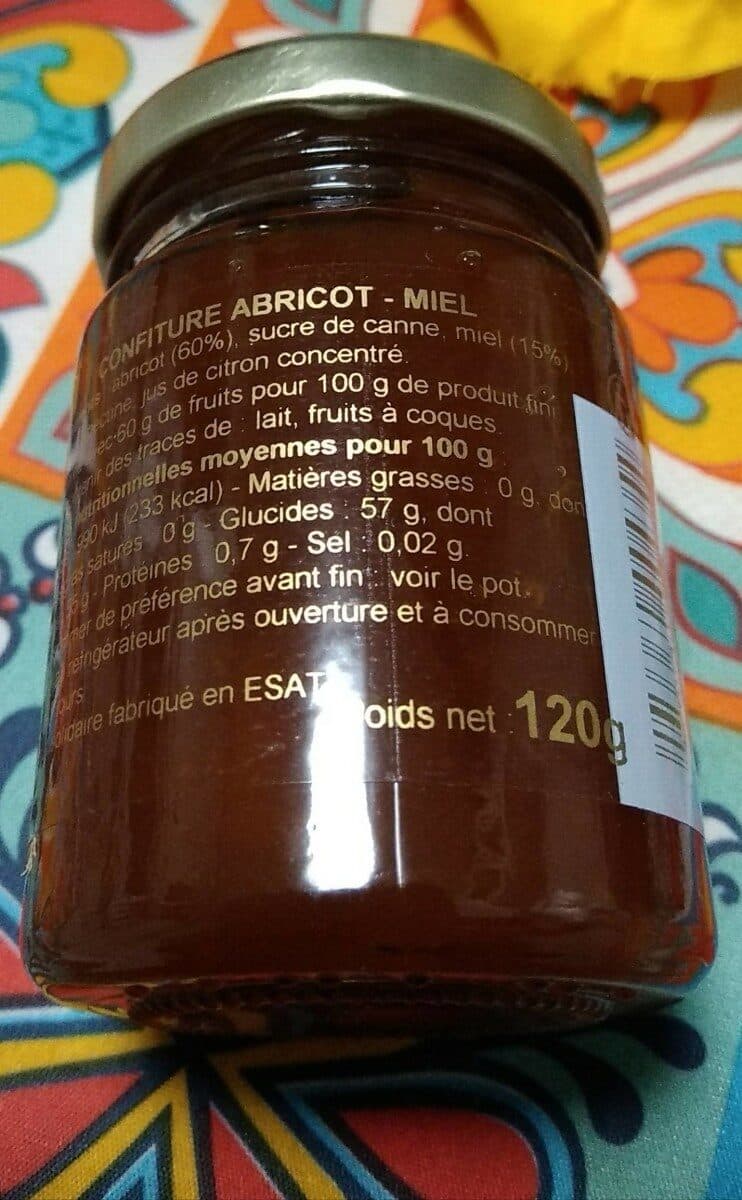 Le Bois Jumel Confiture Abricot au miel packshot