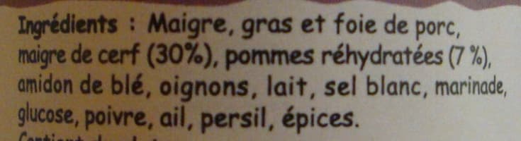 Le Bois Jumel Terrine de cerf aux pommes packshot