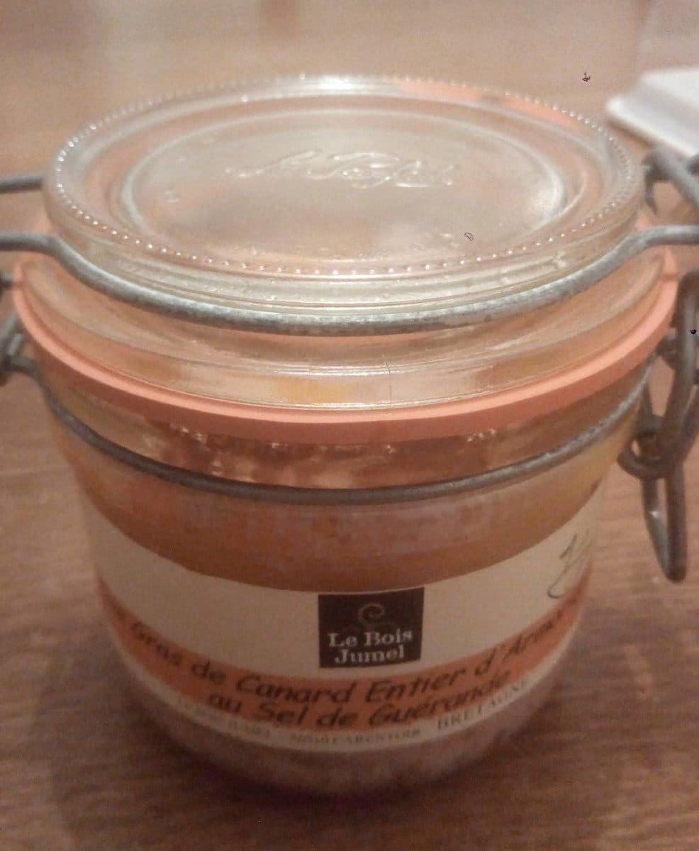 Le Bois Jumel Foie gras de canard entier d'armorique au sel de guérande packshot
