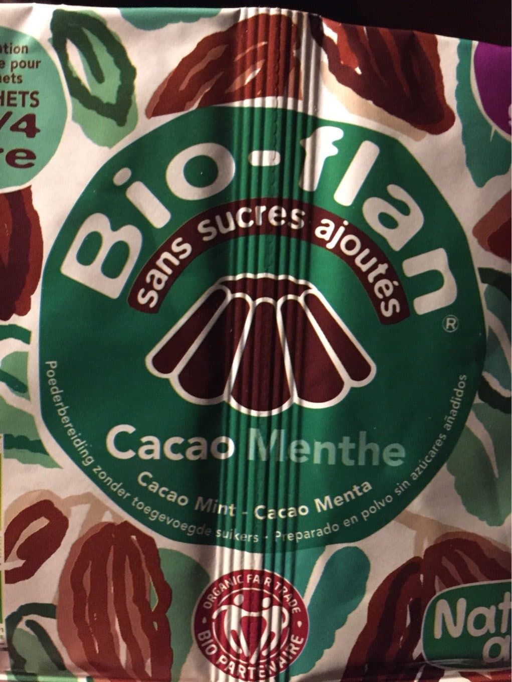 Bio Flan Bio-flan Cacao/Menthe packshot