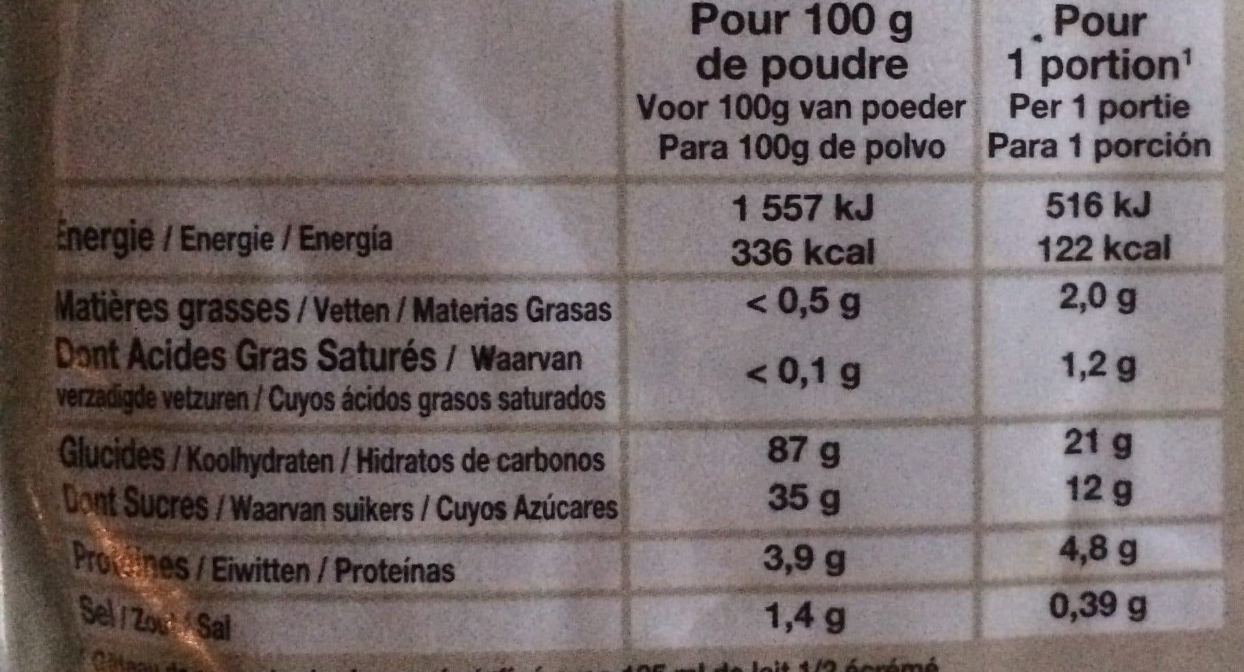 Natali Gateau De Semoule De Riz packshot