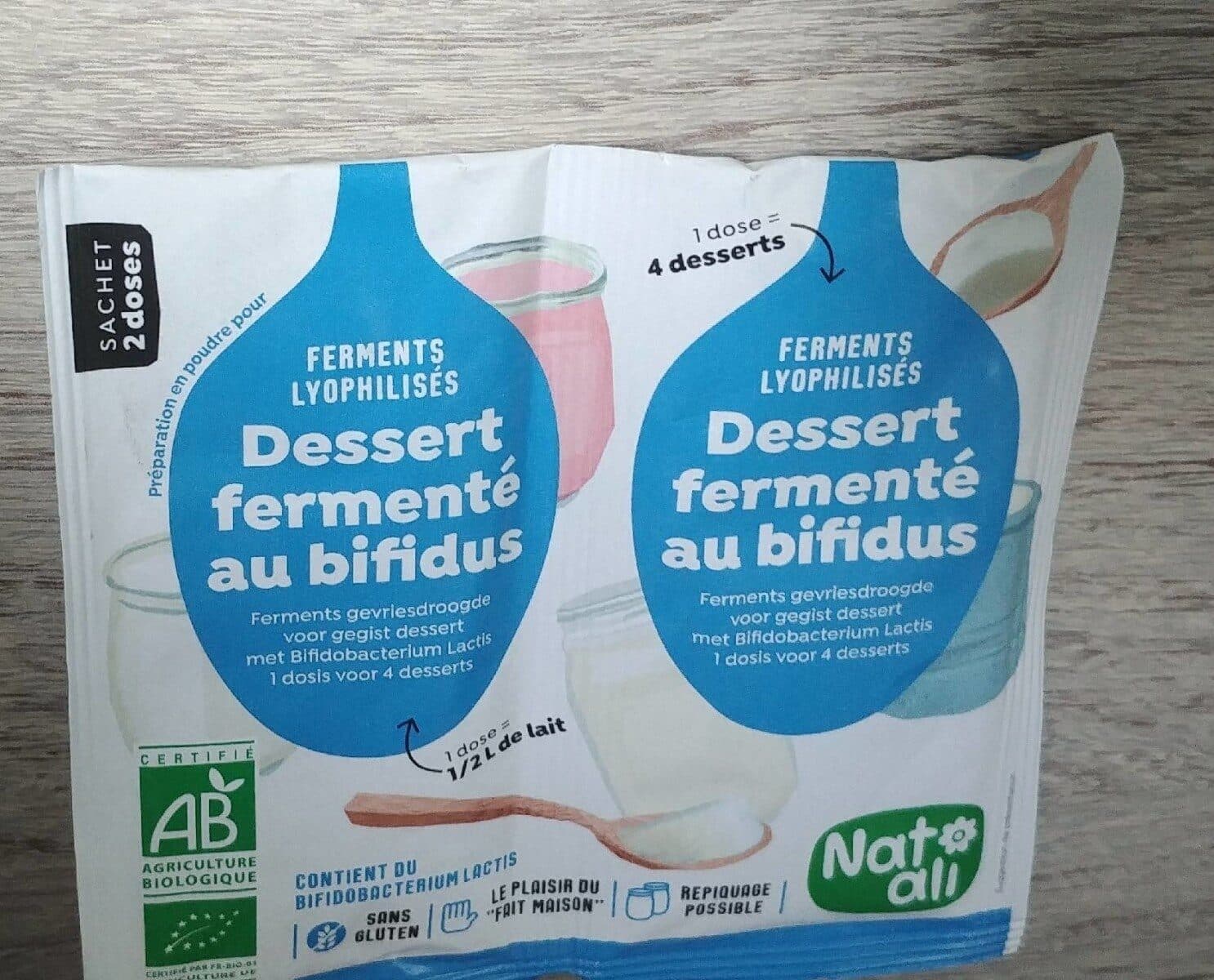 NAT-ALI Ferments Pour Yaourt Bifidus packshot