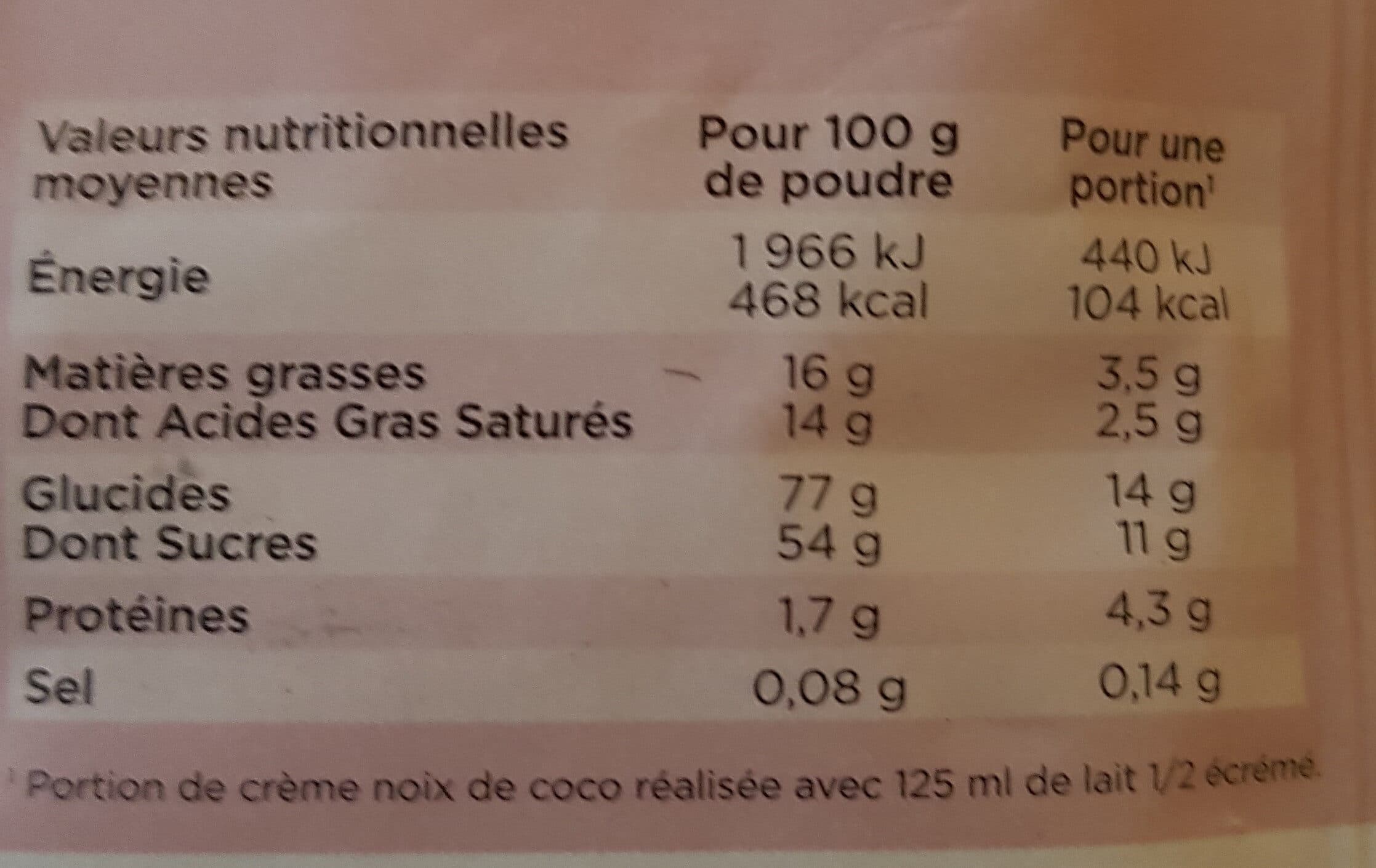 Plaisance bio Crème dessert noix de coco packshot
