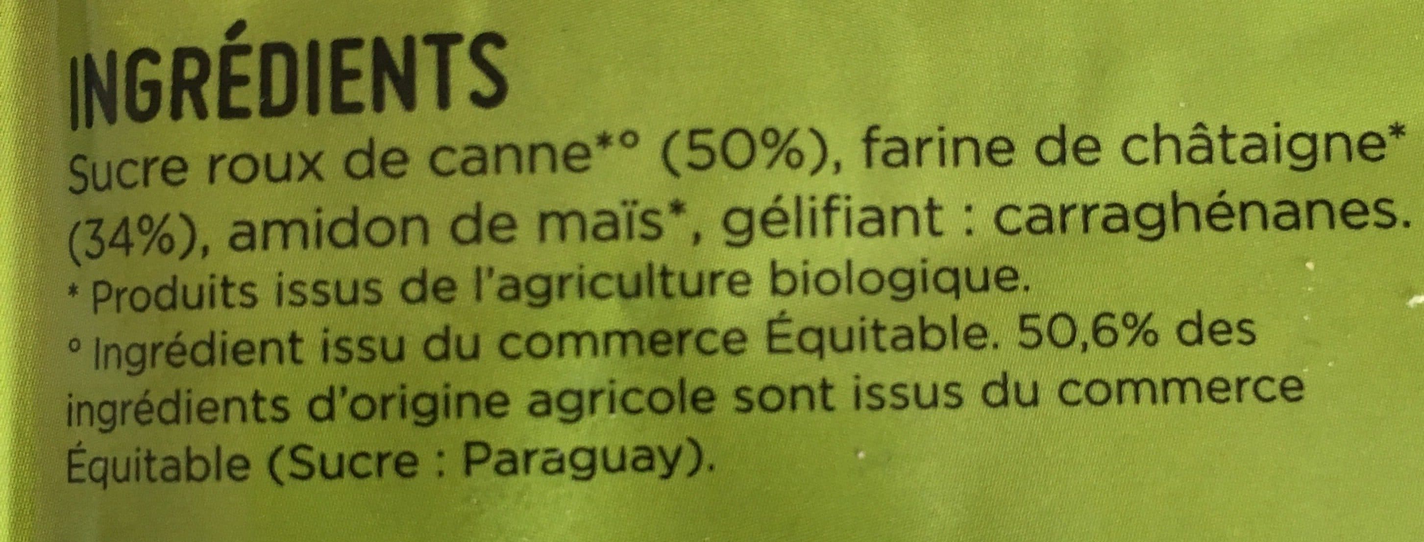 Plaisance bio Crême chataigne au Sucre Roux de Canne packshot