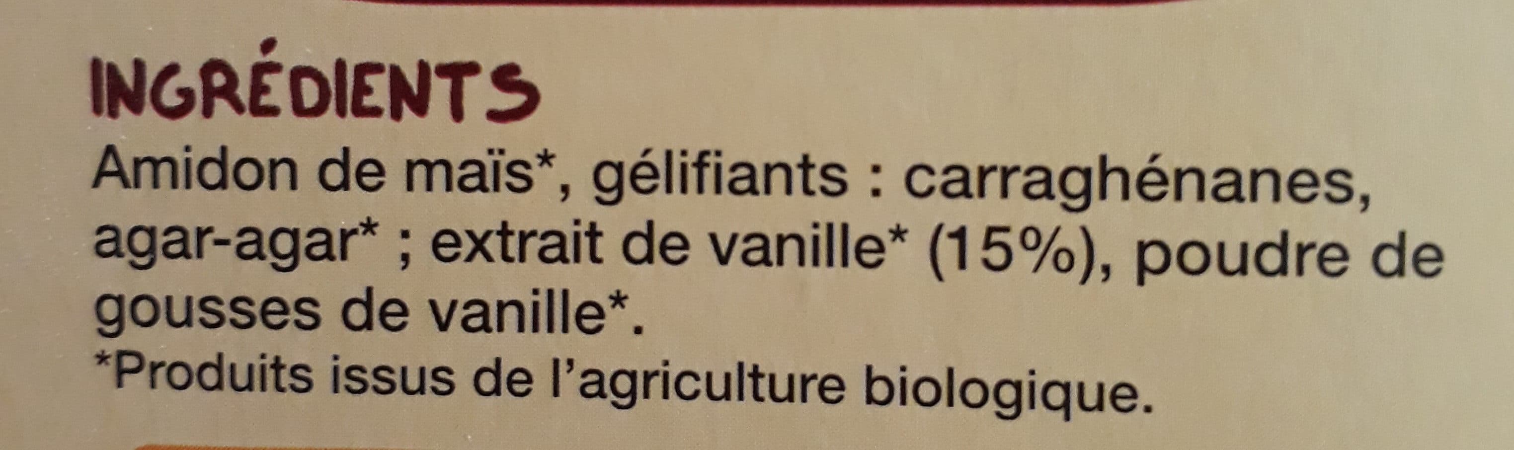 Plaisance Bio Flan Entremets Vanille packshot