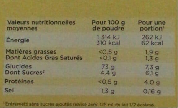 Plaisance bio Entremet non sucre citron 8x1/4litre 28g Nature&Aliments packshot
