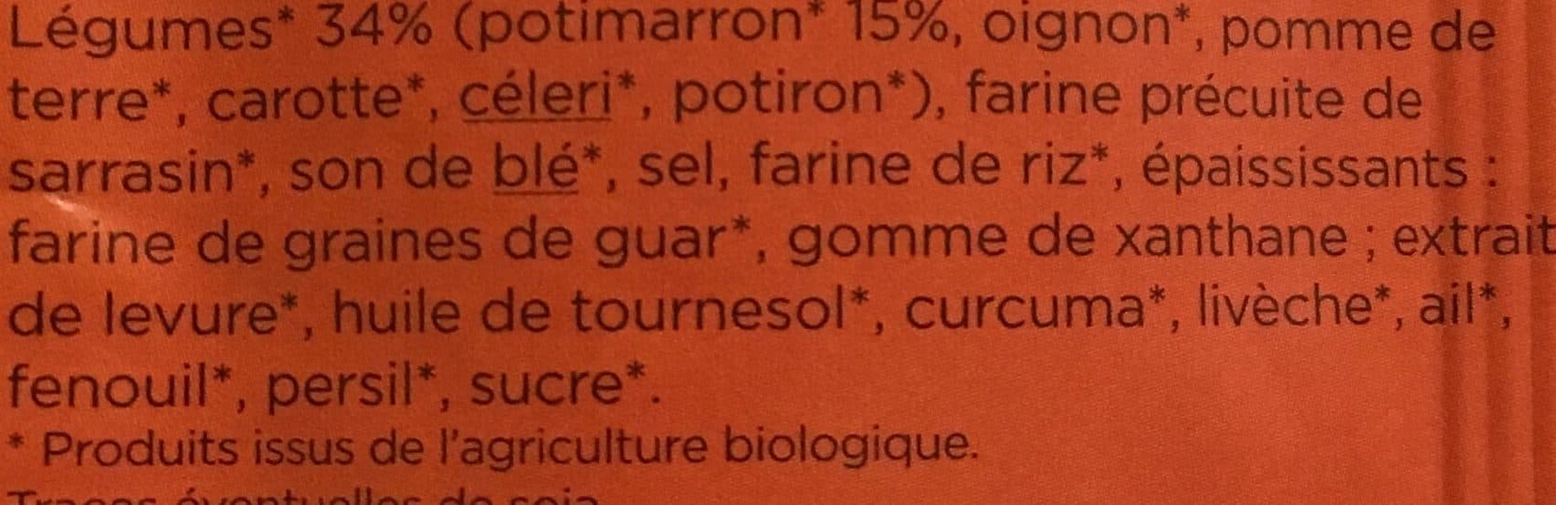 Plaisance Bio Potage instantané Potimarron packshot