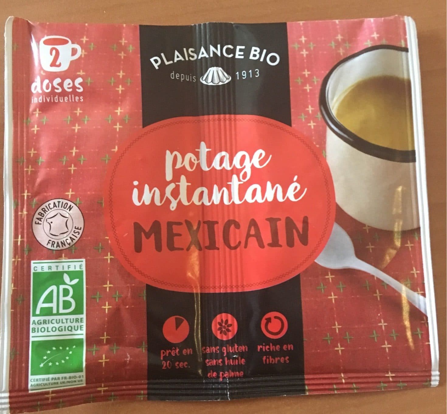 Plaisance Bio Potage mexicain packshot