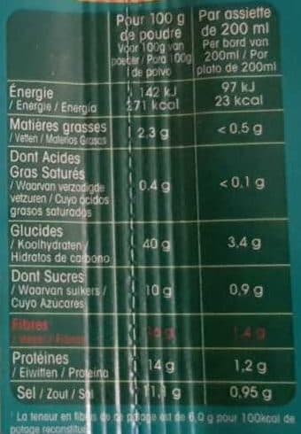 NAT-ALI Potabio épinards spiruline packshot