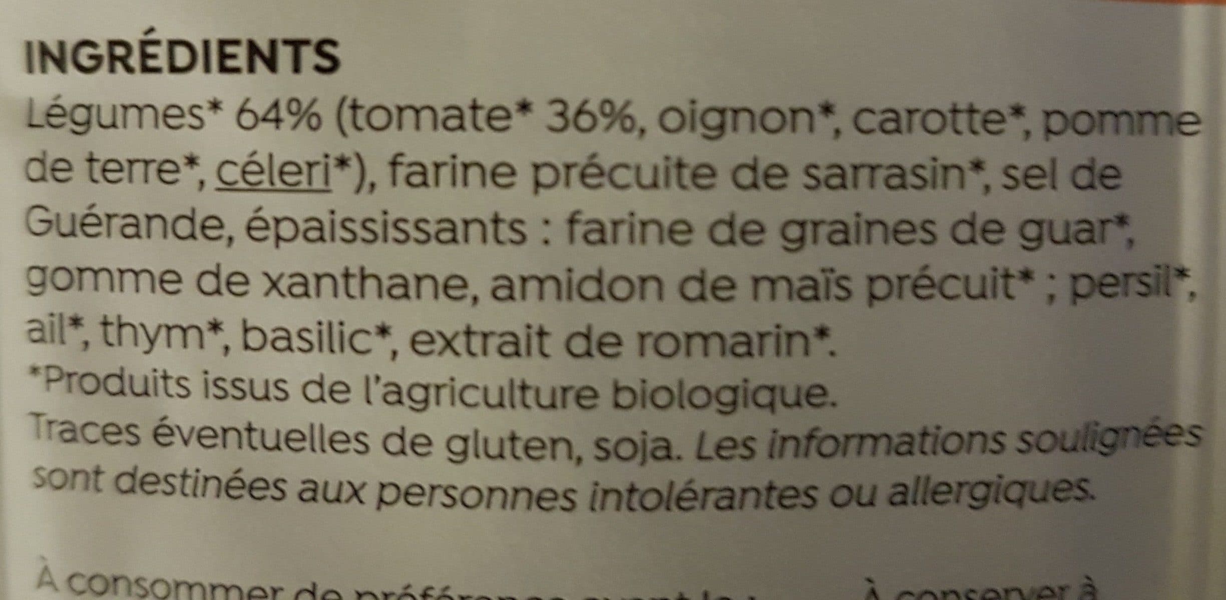 Nat ali Potabio à la tomate packshot