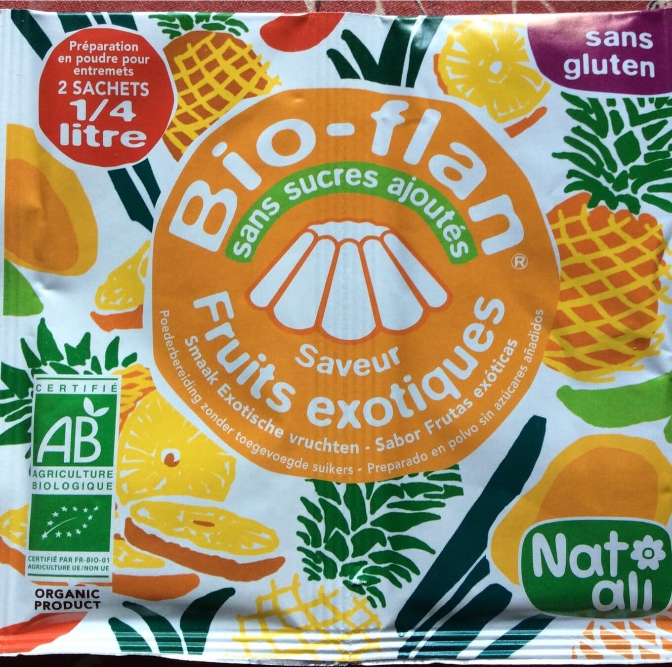 Natali Bioflan fruits exotiques packshot