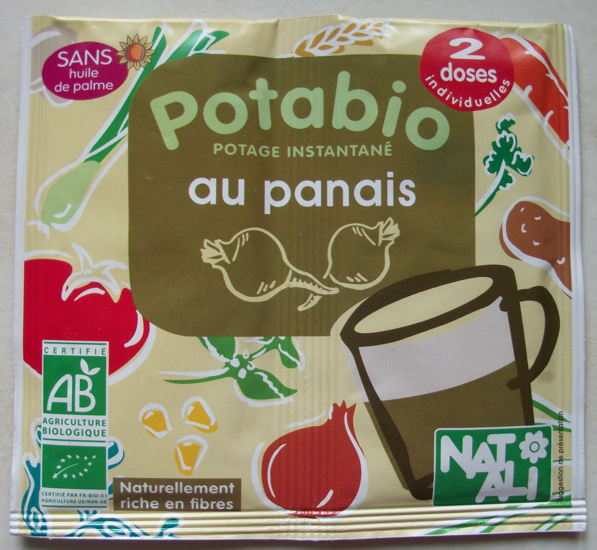 Nat ali Potabio au panais packshot