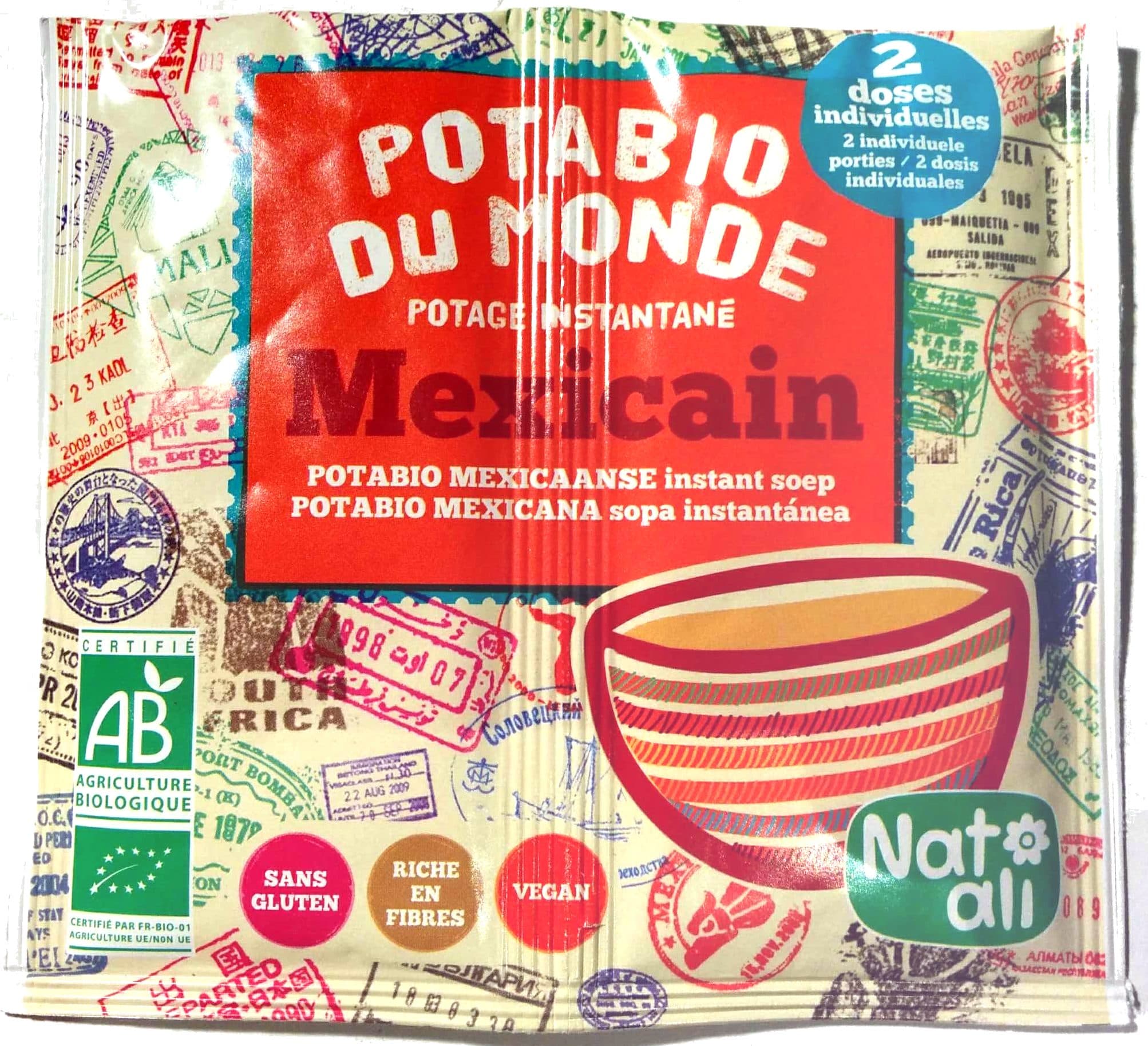 NAT-ALI Potabio du monde - Mexicain packshot